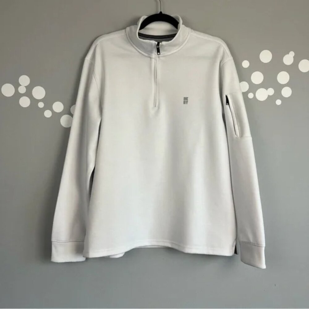DKNY Quarter Zip Sweater Size L